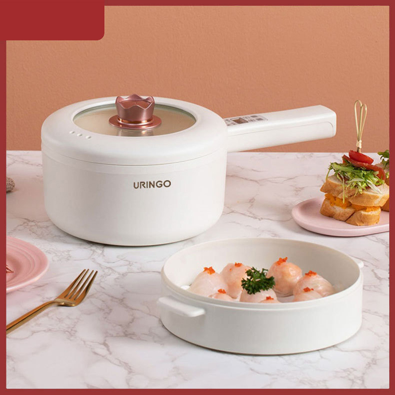 Baby Food Recipes - URINGO 1,6/2L Elektrischer Kochtopf, fünf Geschwindigkeiten