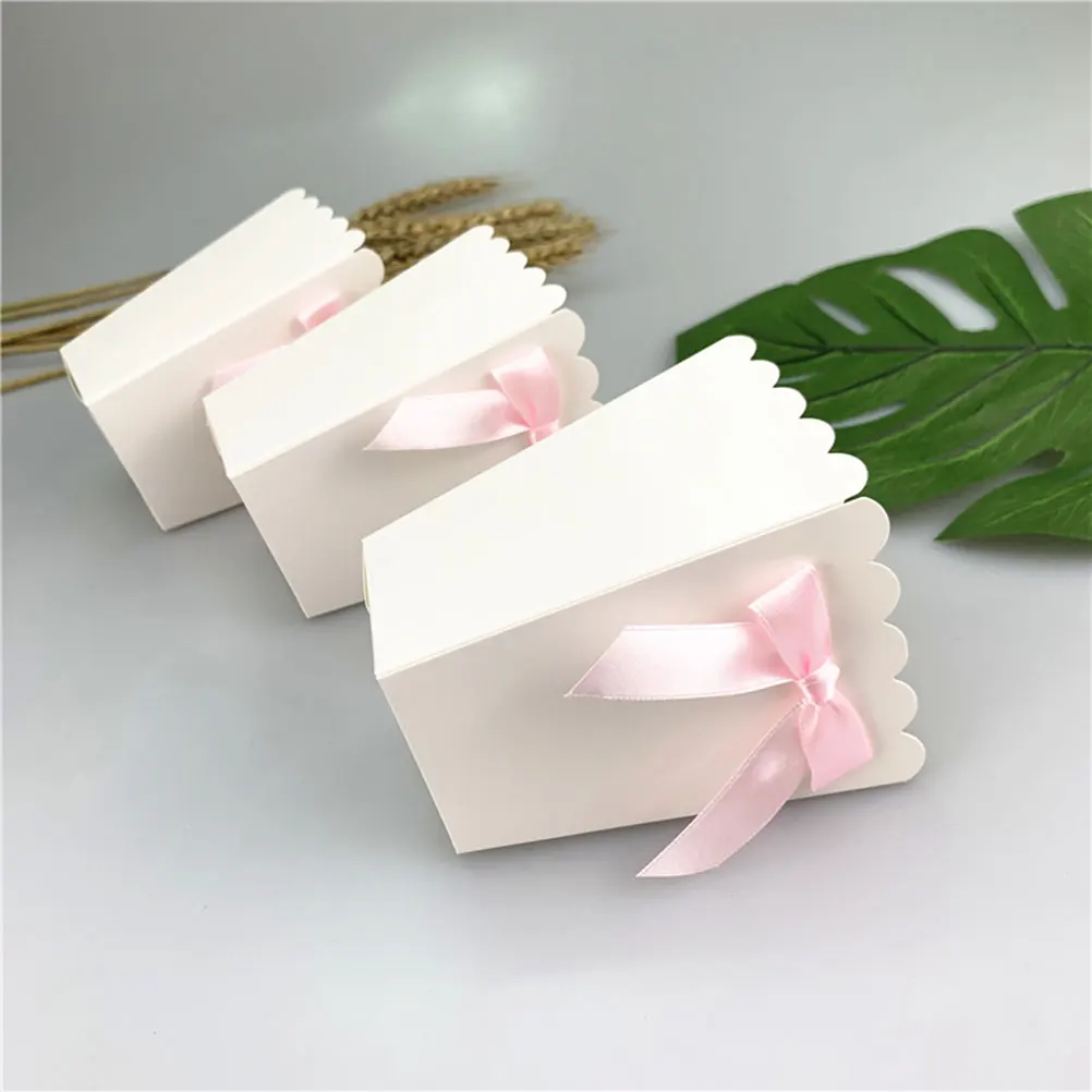 Baby Food Recipes - 12 stücke Rosa Schleife Popcorn Box