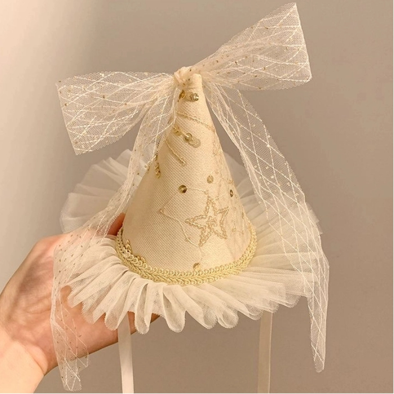 Baby Food Recipes - 1 Stück Blumen-Schmetterling-Knoten Netzband Stirnband Spitze