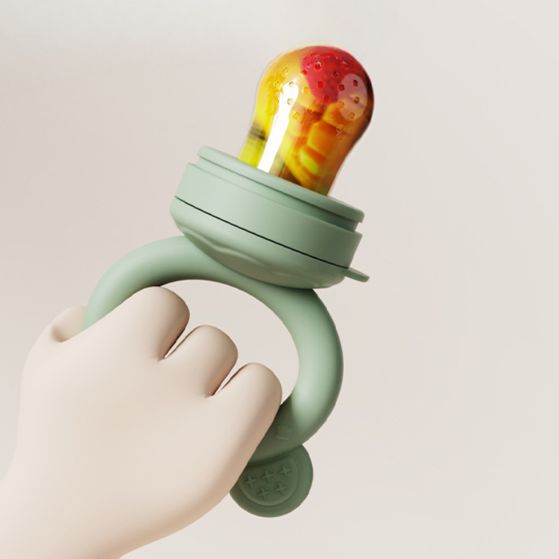 Baby Food Bites - Baby Schnuller Obst Feeder Mit Abdeckung