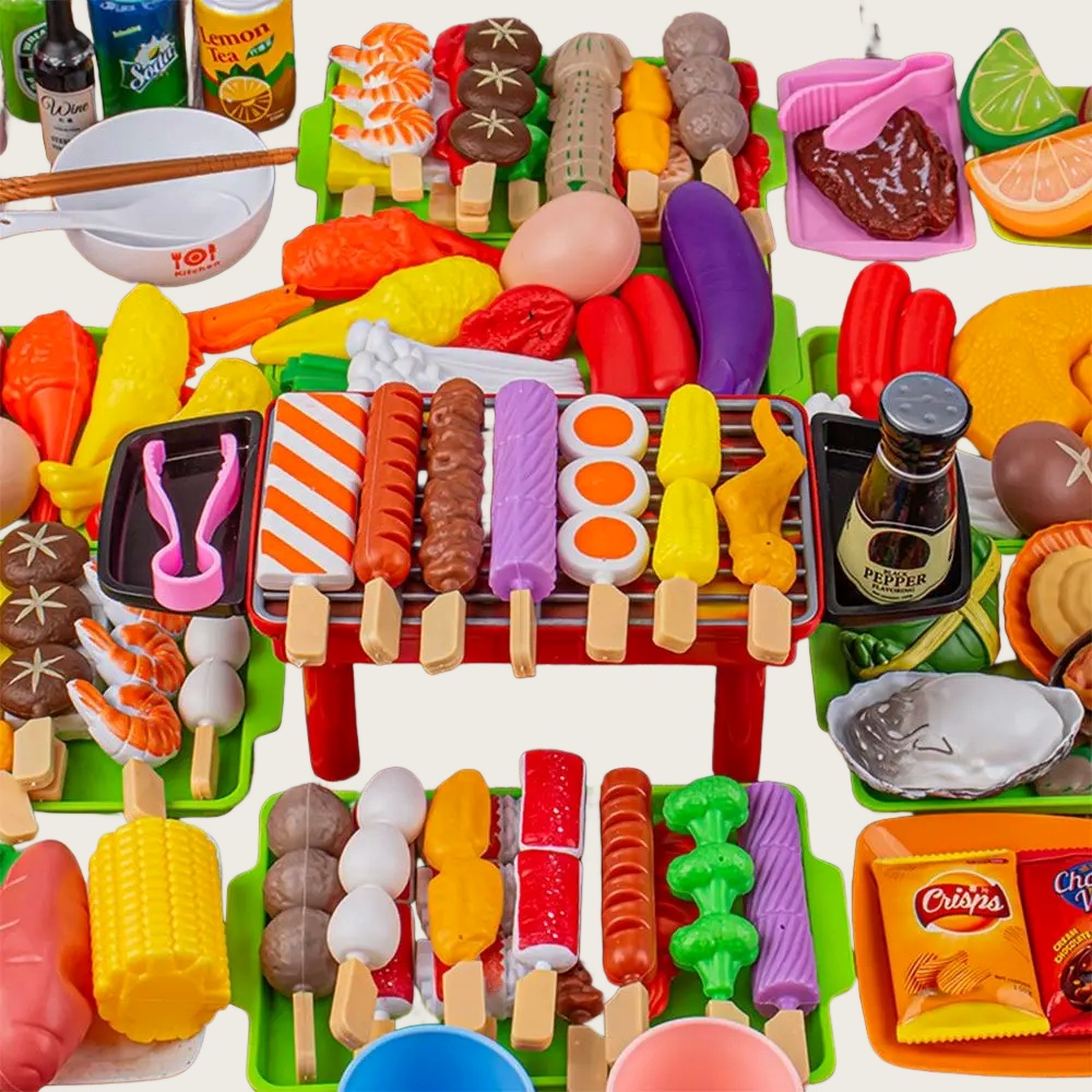 Baby Food Bites - Baby Dress Up Küche Spielzeug BBQ