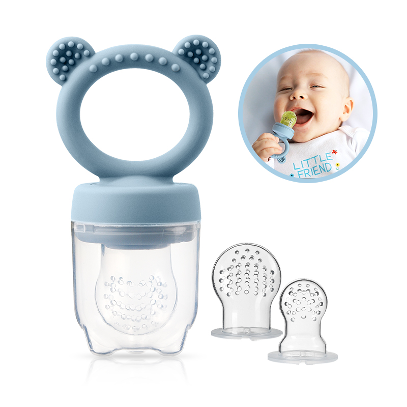 Silikon-Bärchen-Fruchtsauger f – Baby Food Bites Bewertung und Preis