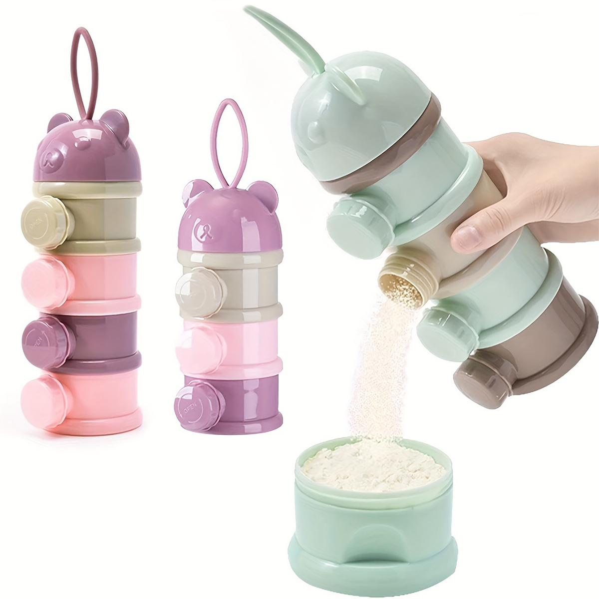 Baby-Milchpulverbehälter mit g – Formula Dispenser Portable Bewertung und Preis