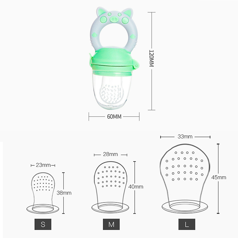 4-teiliges Set Silikon-Obst- u – Baby Food Bites Bewertung und Preis