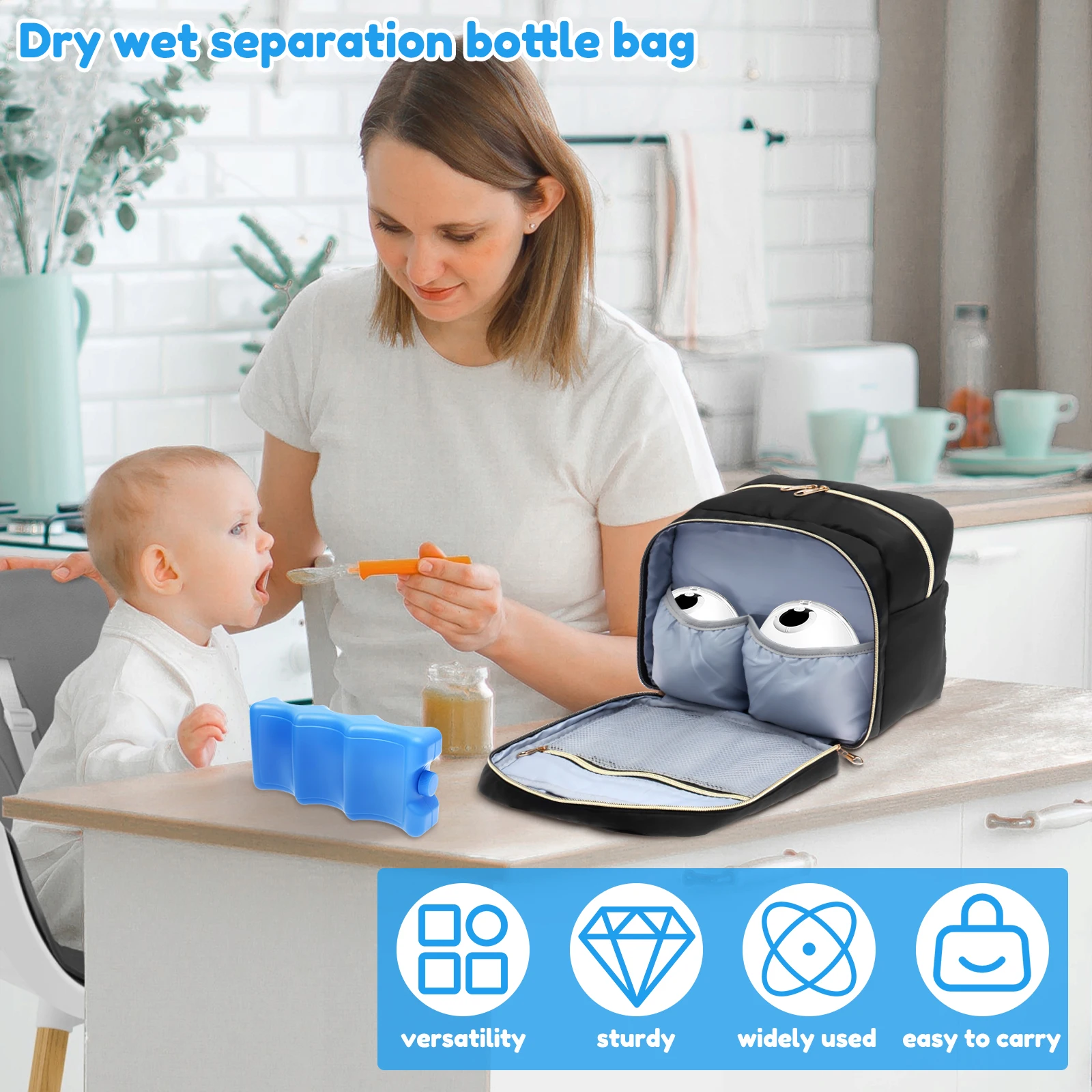 Milchpumpen-Aufbewahrungstasch – Baby Food Stuff Bewertung und Preis