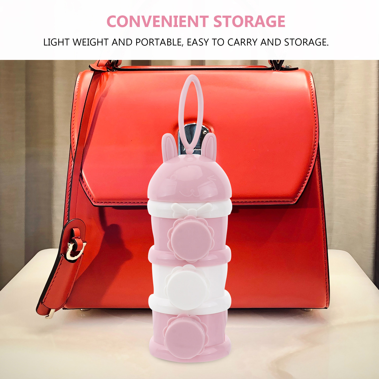 3-Schicht-Baby-Nahrungsergänzu – Formula Dispenser Portable Bewertung und Preis