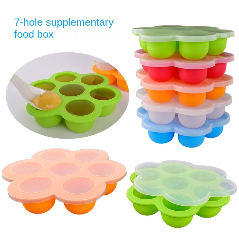 7-Loch Wiederverwendbare Silik – Baby Food Bites Bewertung und Preis