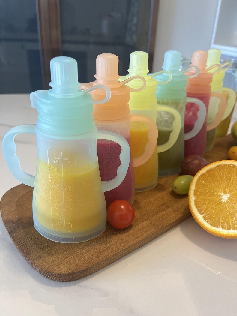 Neue Wiederverwendbare Silikon – Baby Food Delivery Bewertung und Preis