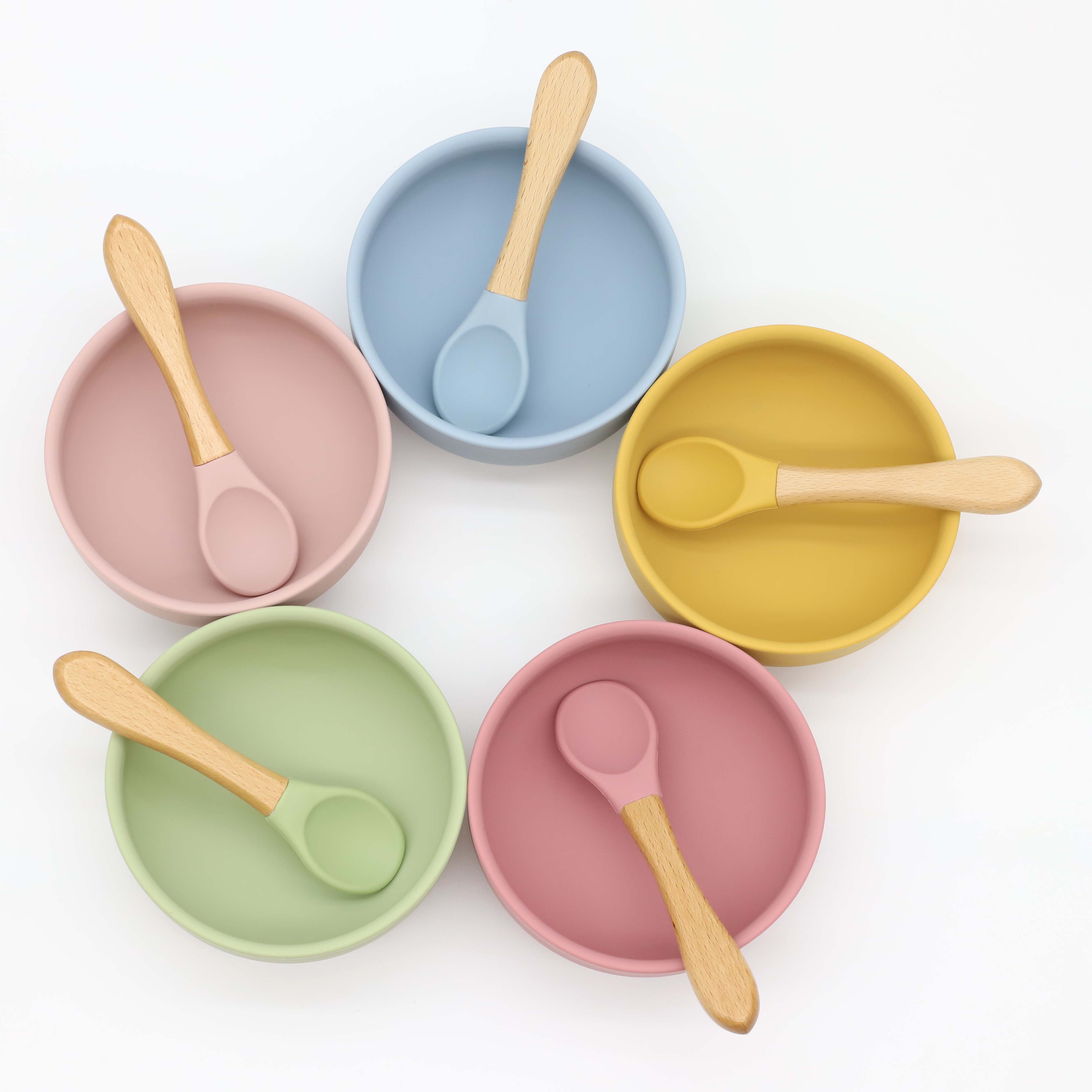 Silikonschüssel mit Saugnapf,  – Baby Food Bites Bewertung und Preis