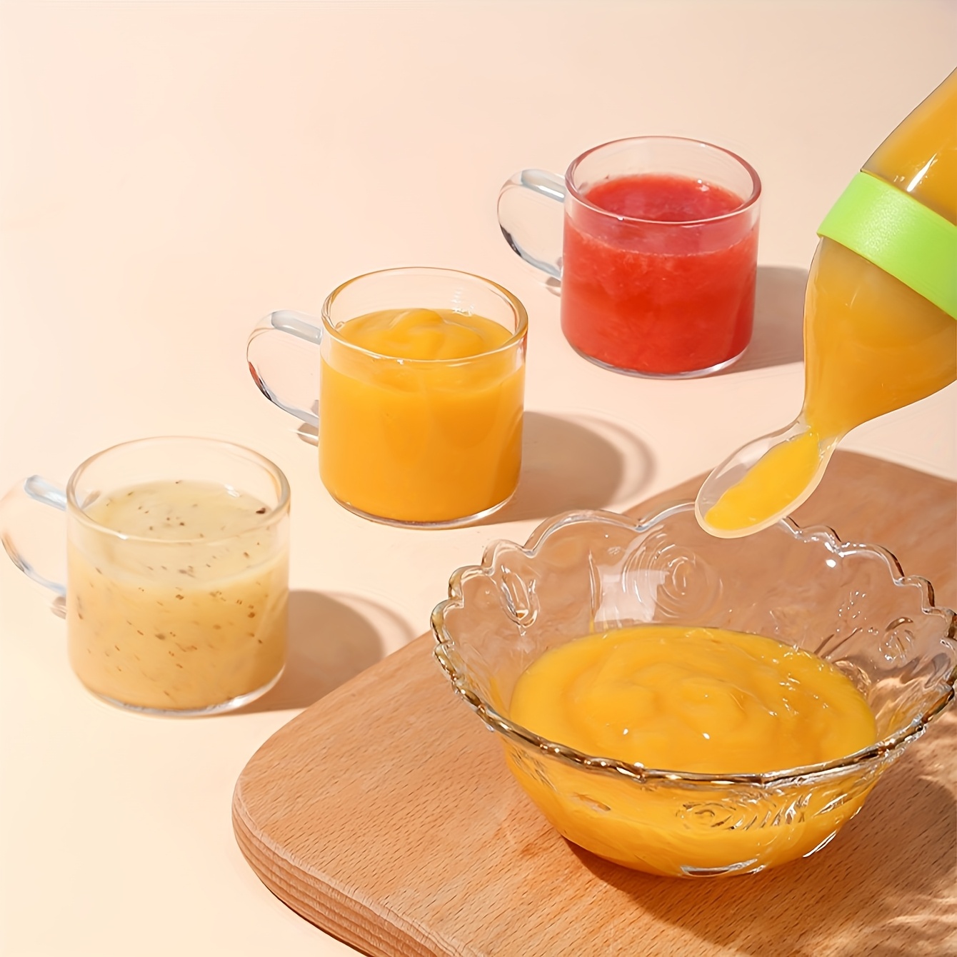 9 Stück Babybesteck: 1 Silikon – Baby Food Lunch Bewertung und Preis